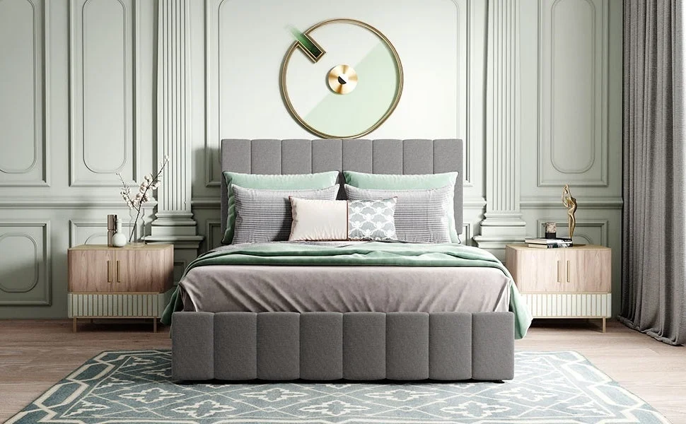 ElevateRest Gray Haven Bed