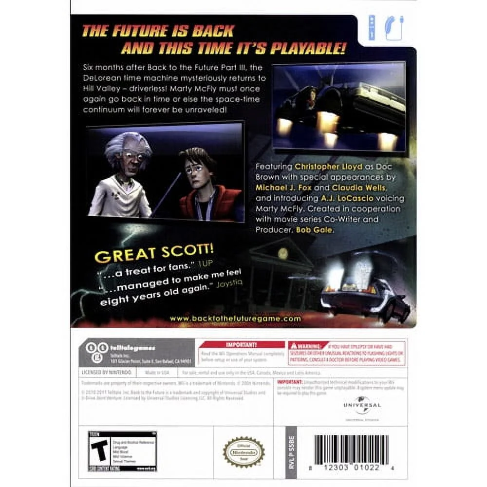 Back to the Future: The Game