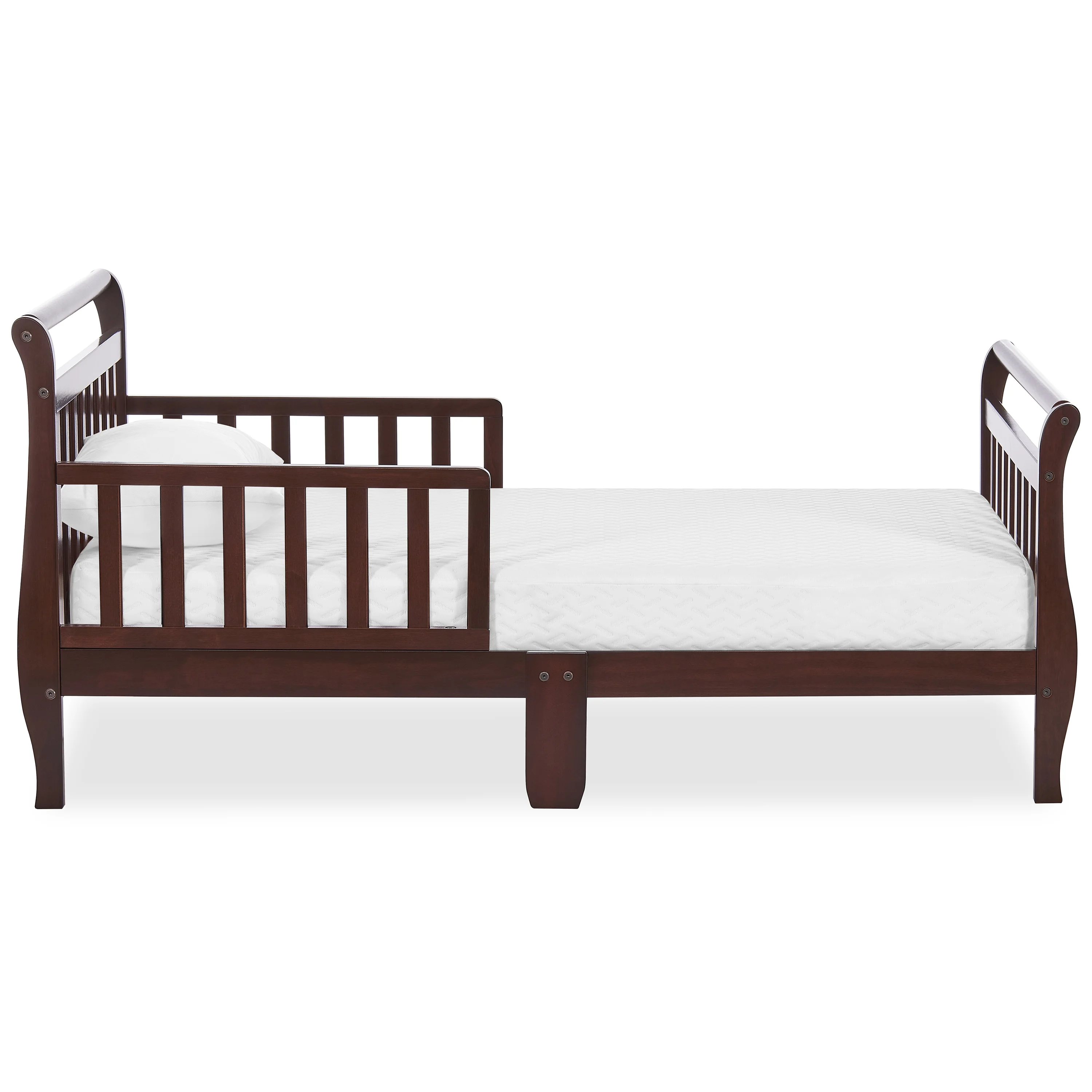 Dream On Me, Sleigh Toddler Bed, Cherry, Model #642-C