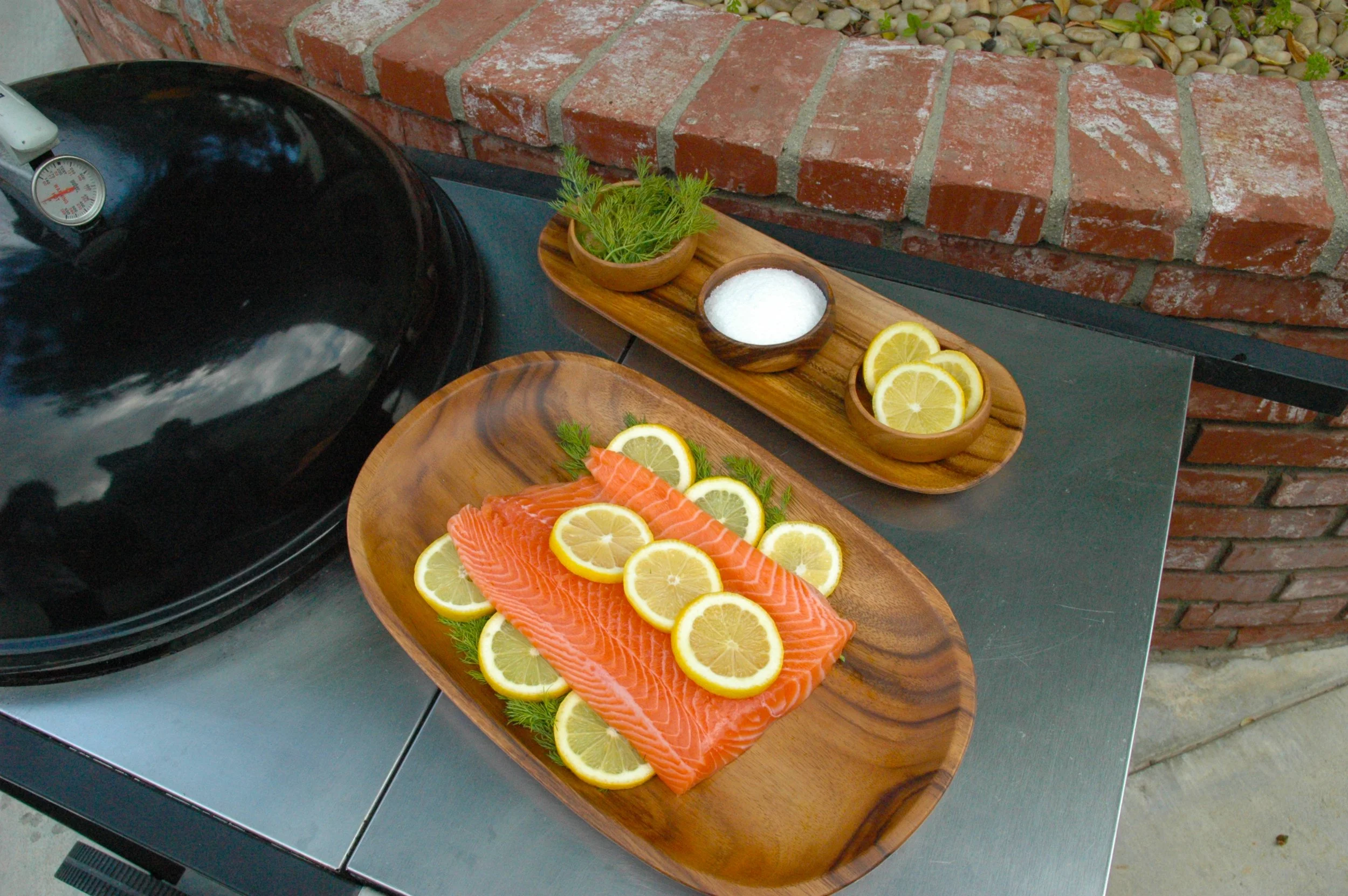 Acacia Wood Square Plate/Tray
