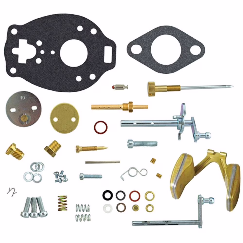 Major Carburetor Repair Kit with Float TSX593 TSX706 Fits Ford 800 Series Tractor