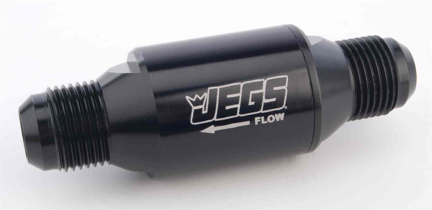 JEGS 150022 One-Way Fluid Check Valve -8 AN Opening Pressure: 5 PSI Operating Pr