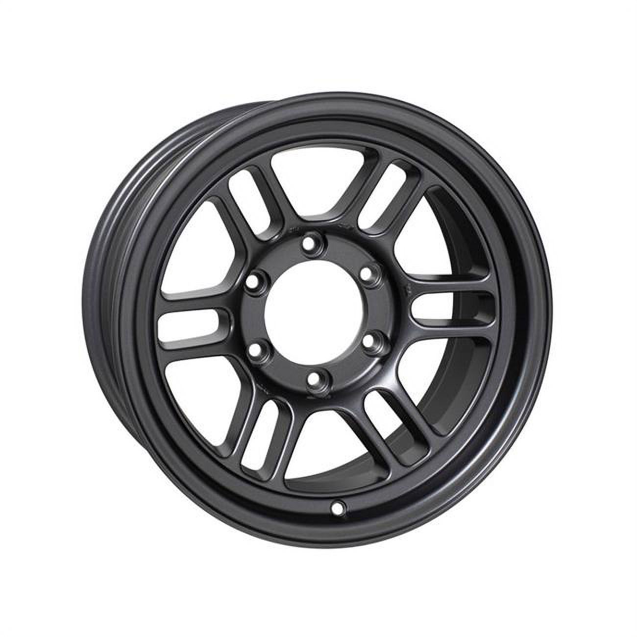 18 x 9 & 6x139.7 Bolt Pattern 0 mm Offset 106 mm Bore RPT1 Matte Dark Gunmetallic Wheel