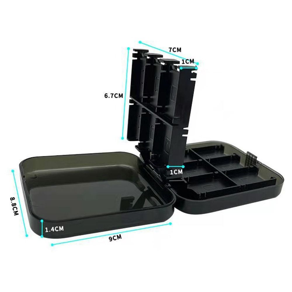 Durable Accessories for Nintendo Switch Carrying Case Game Card Storage Card Slot Holder Card Box Game Card Case