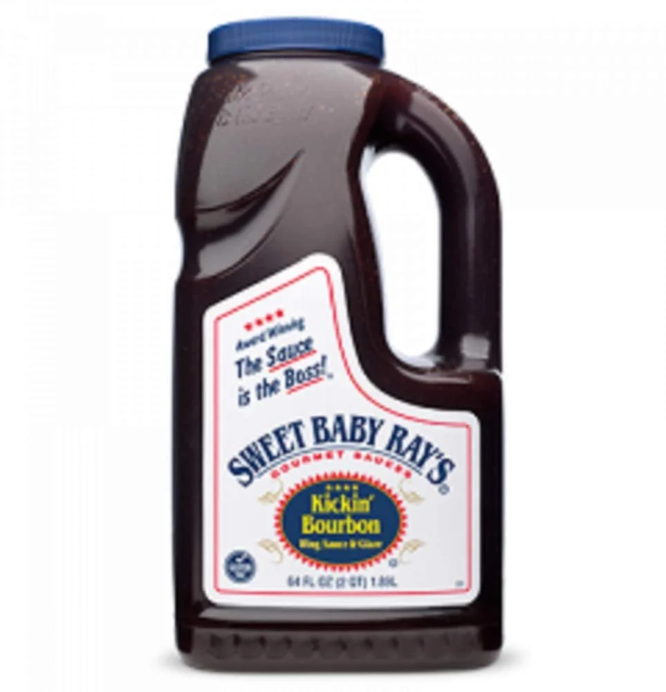 Sweet Baby Rays Kickin' Bourbon 64 oz 2 Pack
