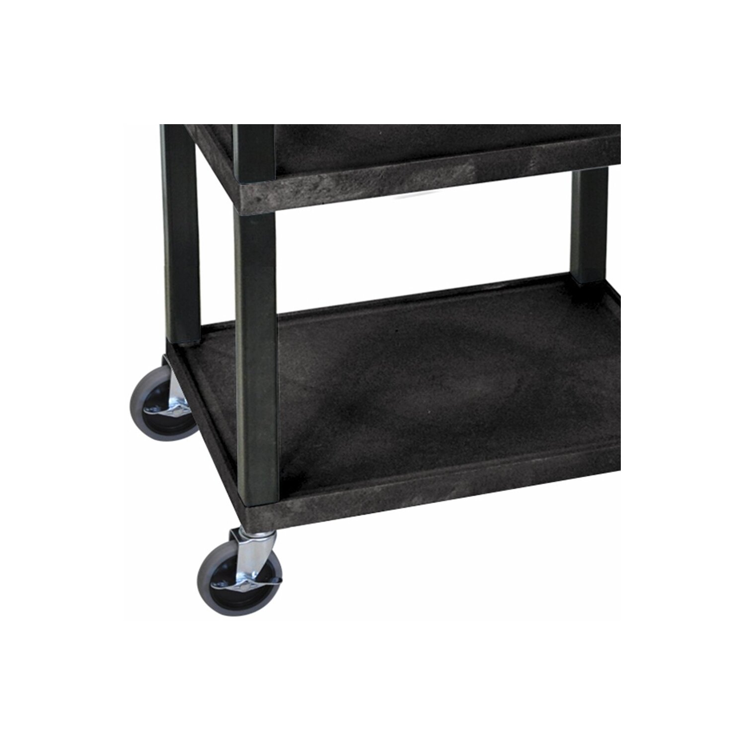 HomeStock Zen Zone Tuffy Utility Cart - Three Shelves