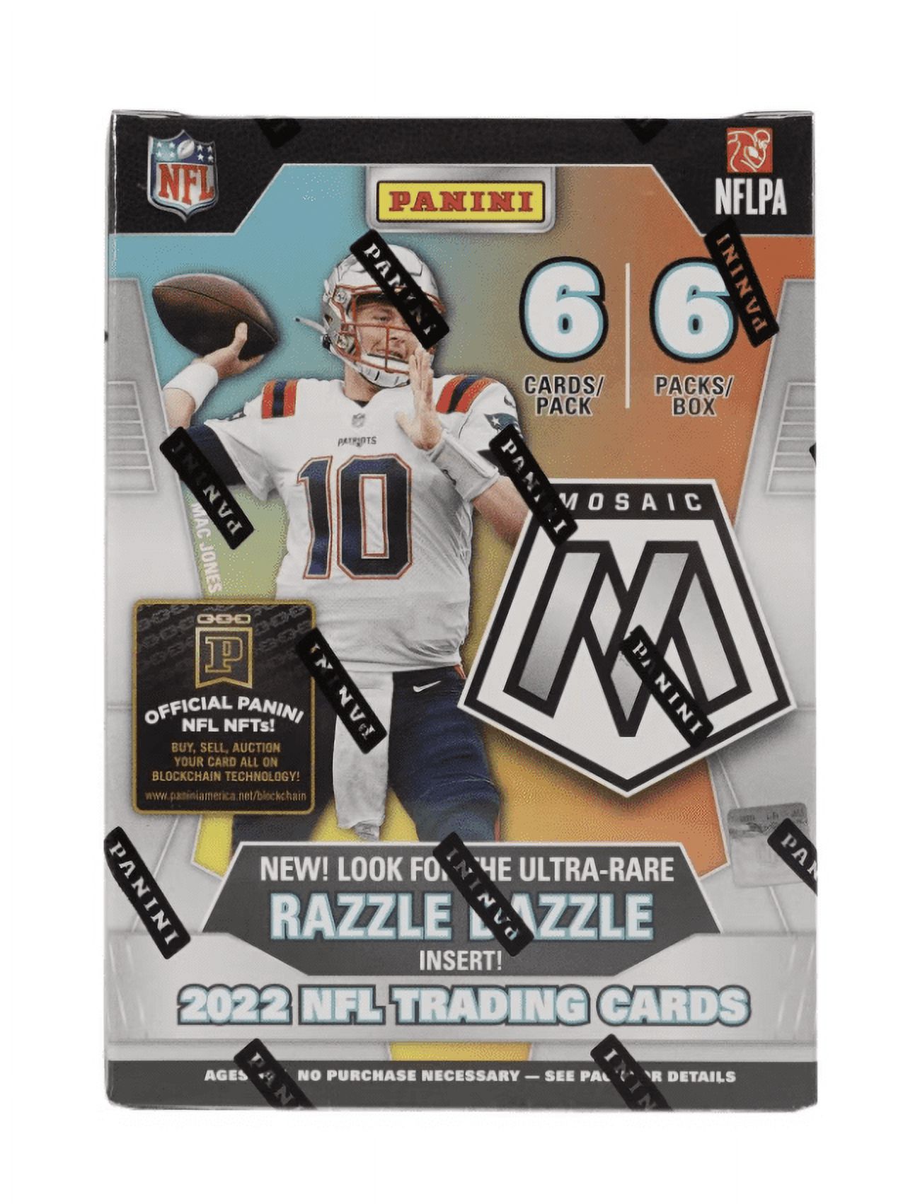 2022 Panini Mosaic Football Blaster Box - 6 Packs