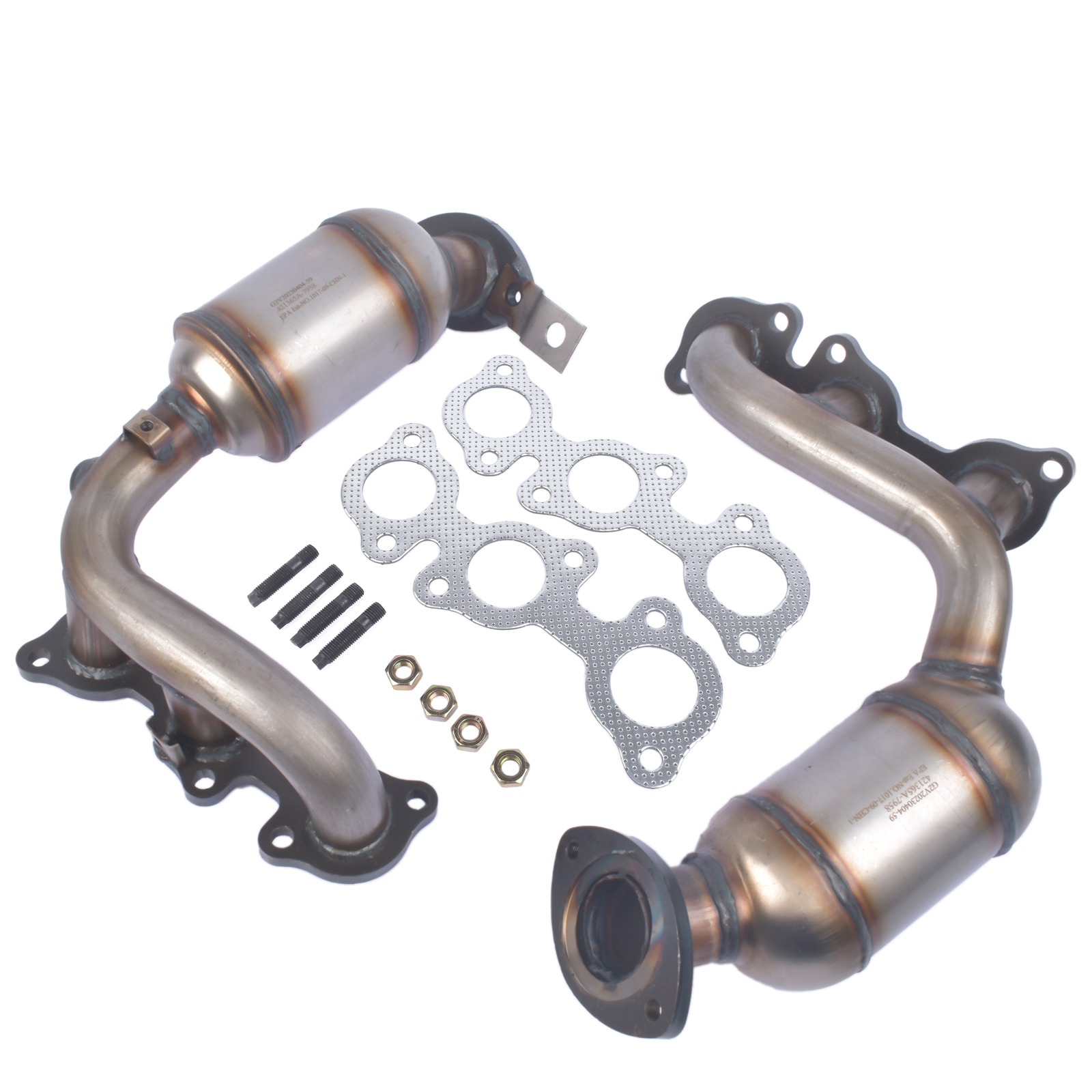 Koomaha For Toyota Sienna 3.3L FWD Left & Right 2004-2006 Exhaust Catalytic Converter 750056