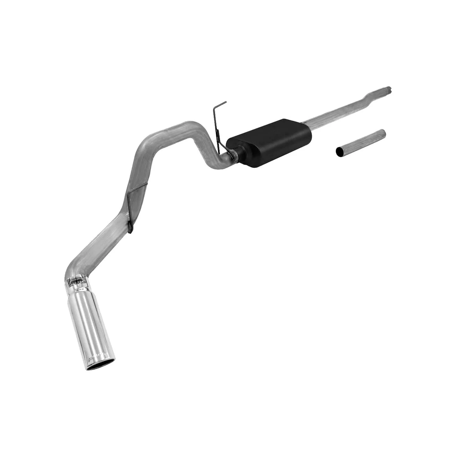 Flowmaster 17403 Cat-back System - Single Side Exit - Force II - Mild Sound Fits select: 2004 ,2005-2008 FORD F150