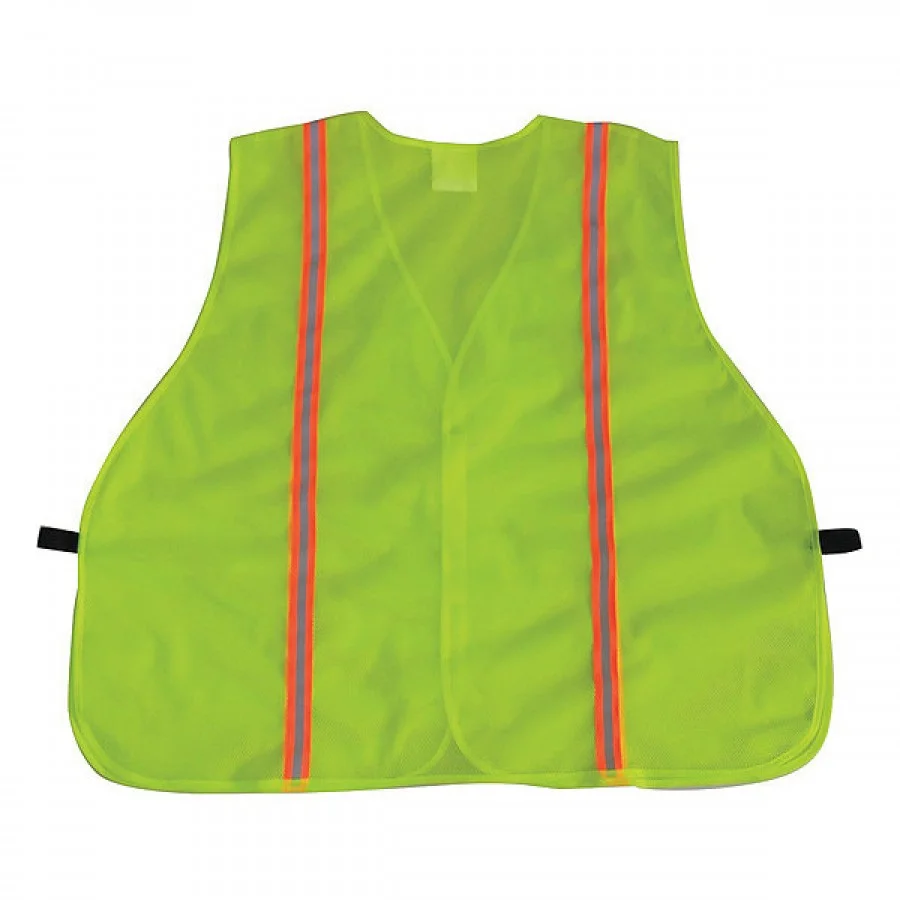 Condor Back Stp Vest, Unrated Yellow/Grn, 3XL  53YL99