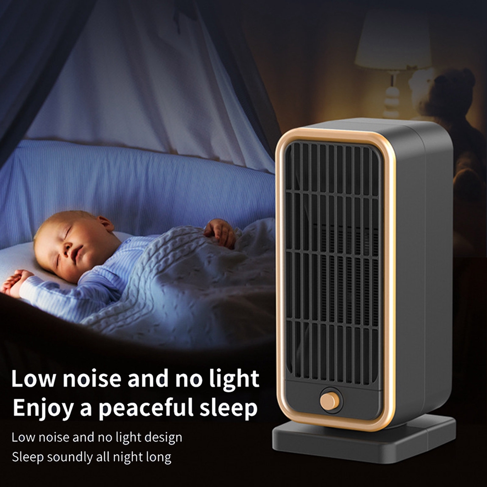 500W Fast Heating Electric Fan Heater Quiet Home Office Warmer Space Heater