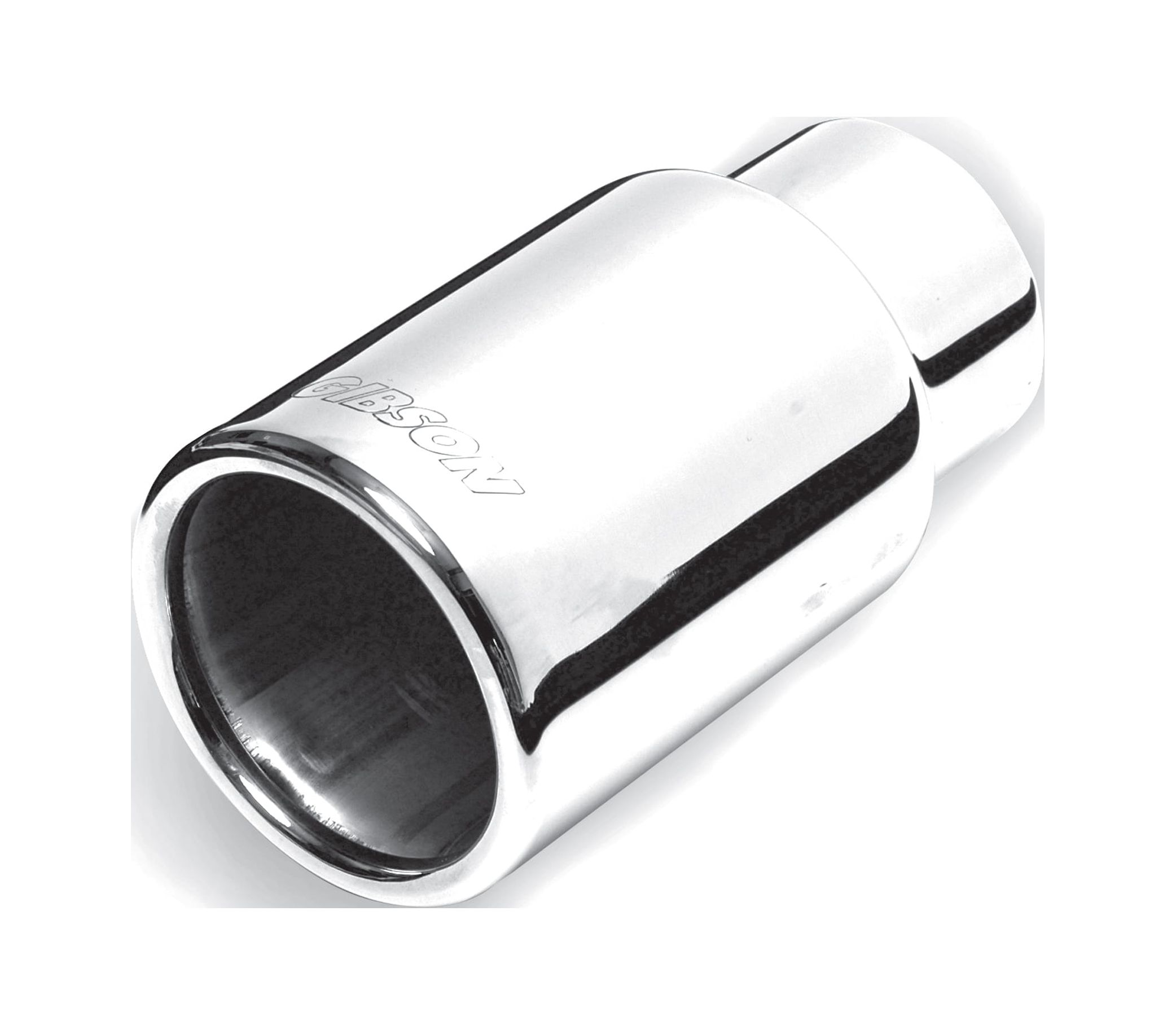 Stainless Rolled Edge Straight Exhaust Tip