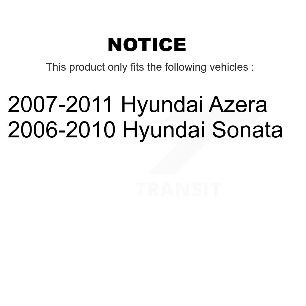 Transit Auto - Front Left (Driver) Steering Tie Rod End & Boot Kit For Hyundai Sonata Azera KTB-100565