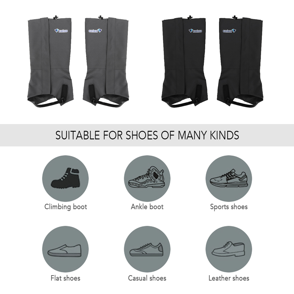 Bluefield Leg Gaiters,-tear Snow Boot Snow CoverBoot Snow Cover Windproof -tear Snow Rookin Buzhi