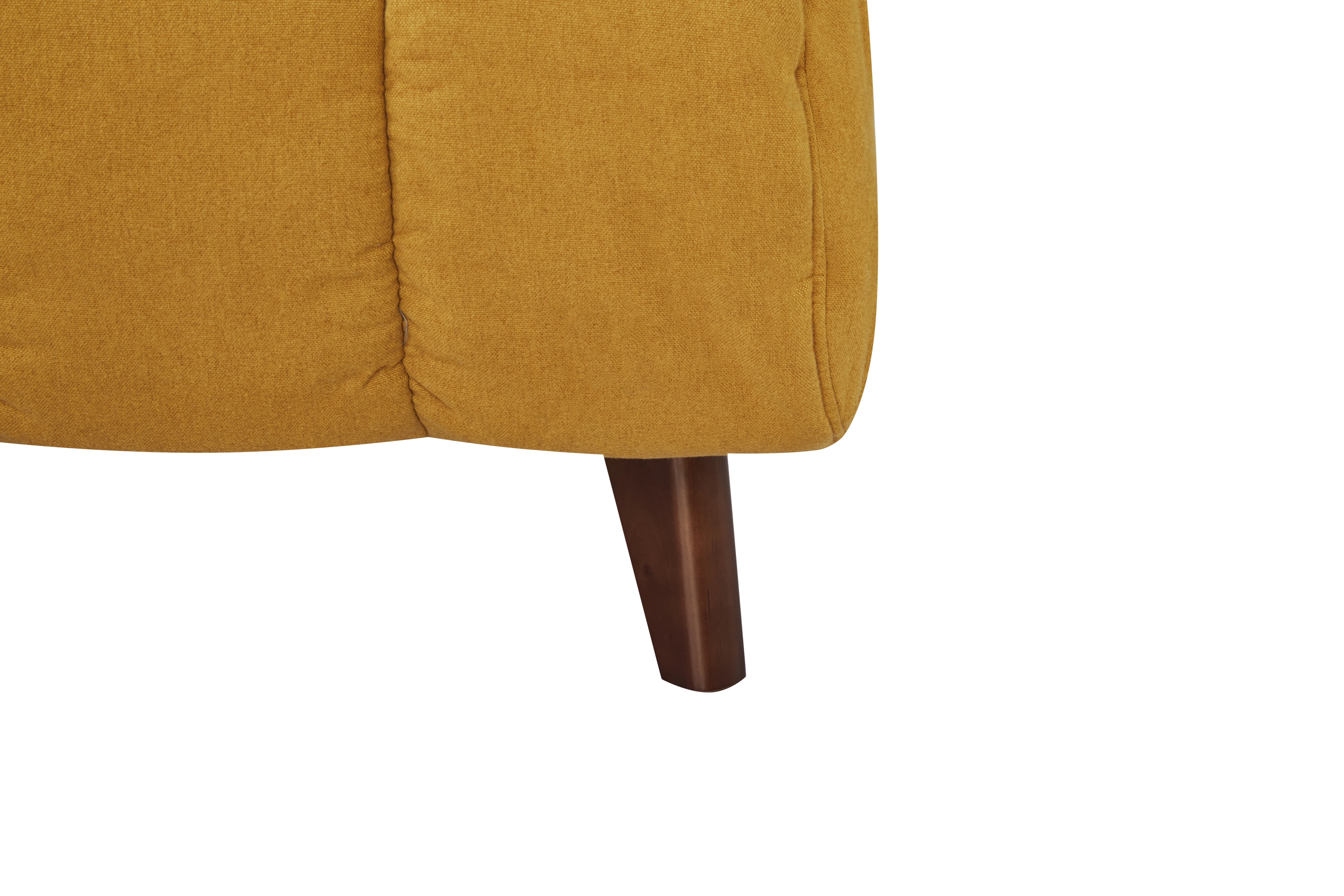 Artdeco Home Springfield Convertible Futon Chair Bed, Mustard