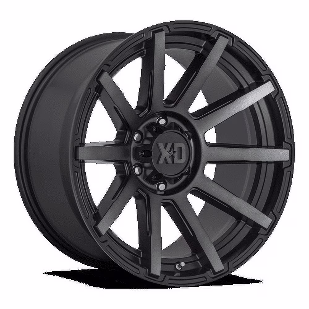 Xd Xd847 Outbreak 18X9 8X165.1 0Et 125.1Cb Satin Black With Gray Tint Wheel
