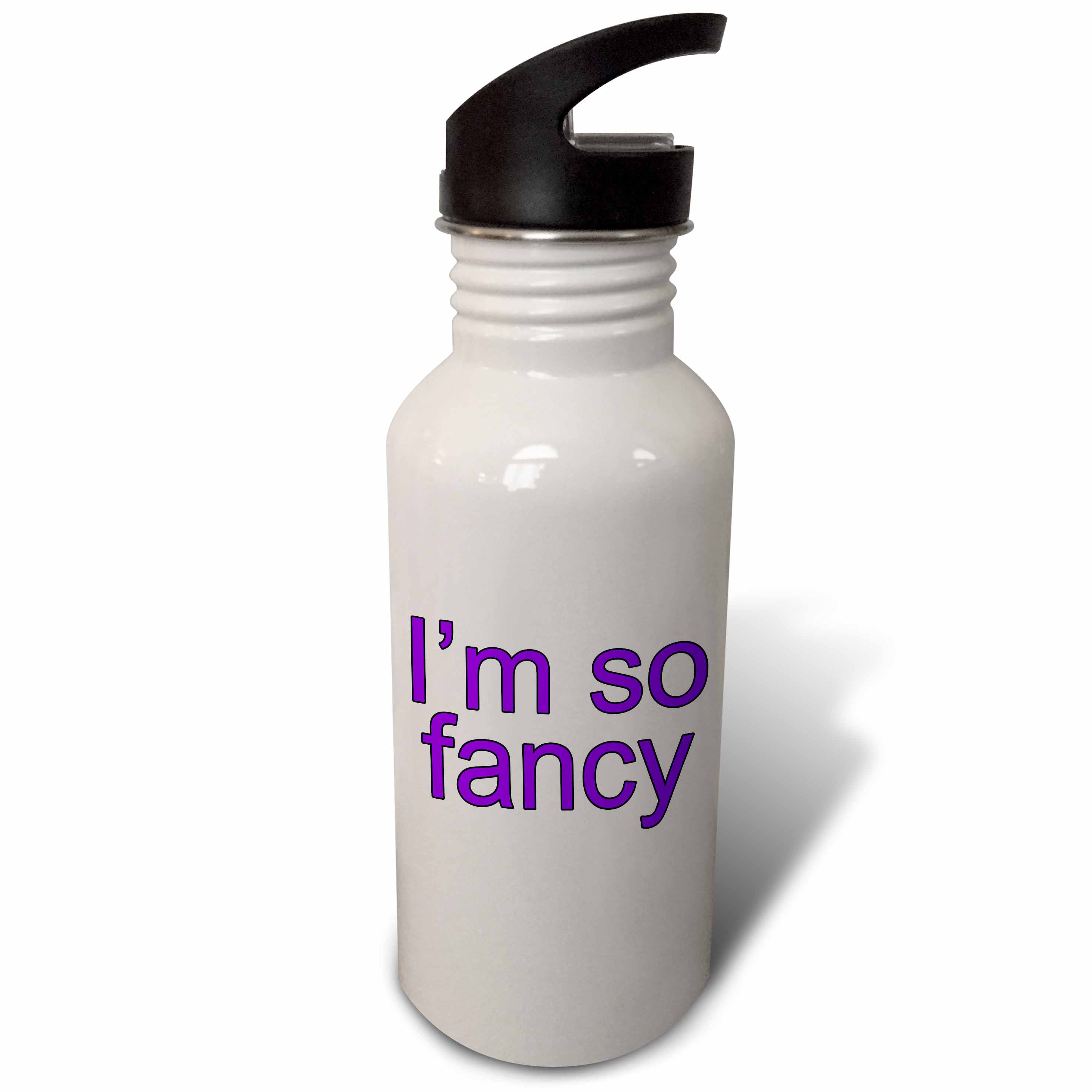 Im so fancy. Purple. 21 oz Sports Water Bottle wb-202827-1