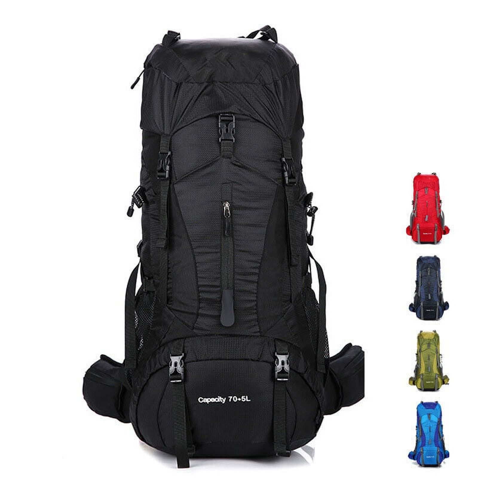 82 L Waterproof Lightweight Hiking Backpack with Rain Cover,Outdoor Sport Travel