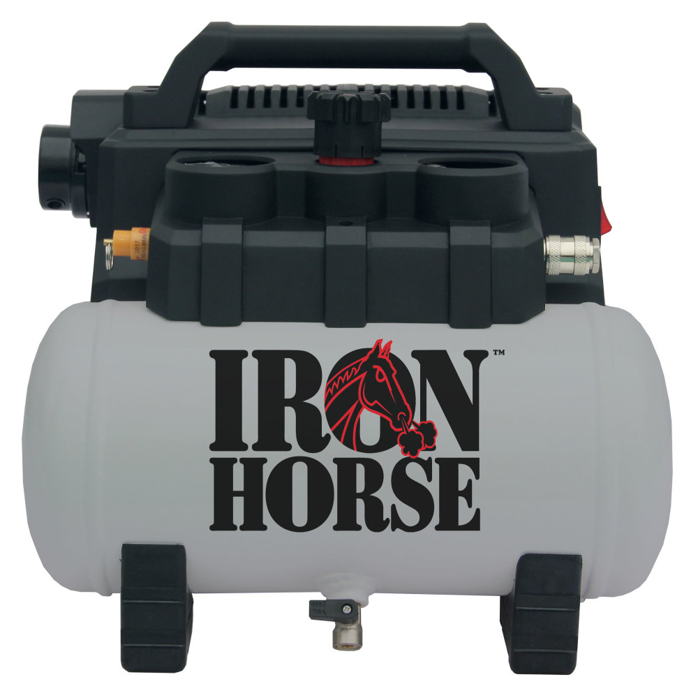 Iron Horse .75Hp 1.5 Gallon Hot Dog Air Compressor