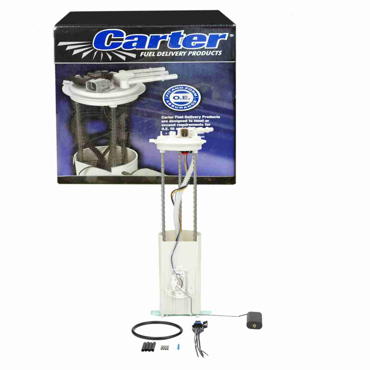 Carter Fuel Pump Module Assembly compatible with Chevrolet K2500 5.7L 7.4L V8 1998-2000
