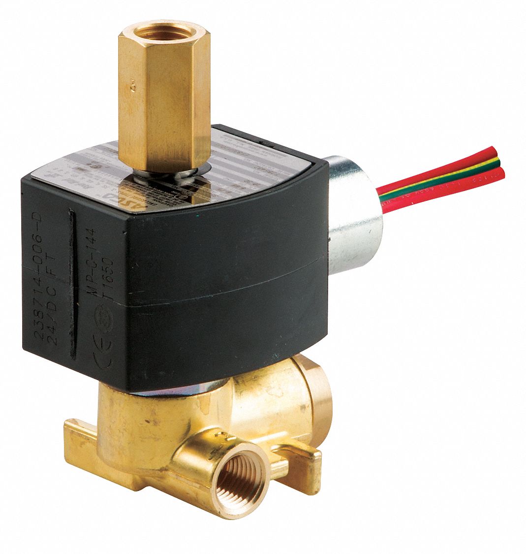 Redhat Quick Exhaust Solenoid Valve,Brass,NC  EF8317G035