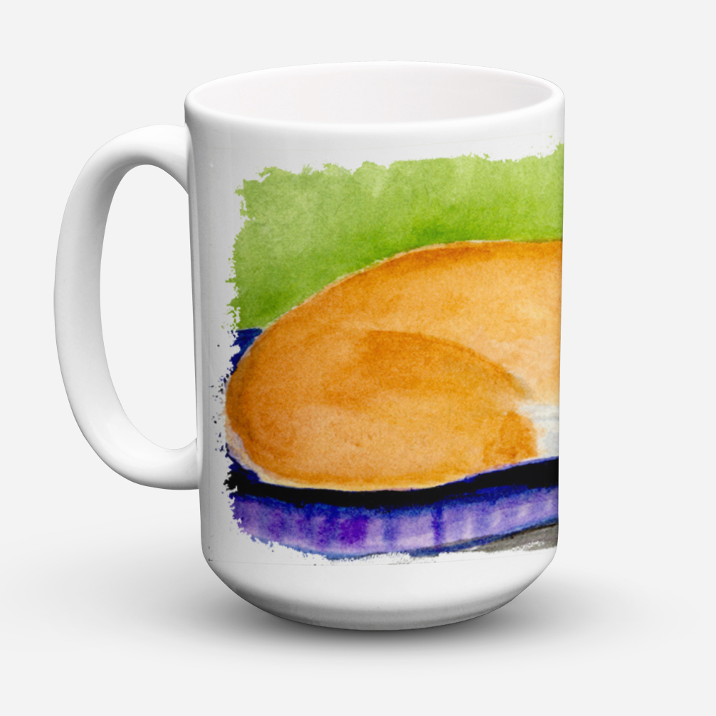 Caroline's Treasures SS8920CM15 Corgi Dishwasher Safe Microwavable Ceramic Coffee Mug, 15 oz, Multicolor -