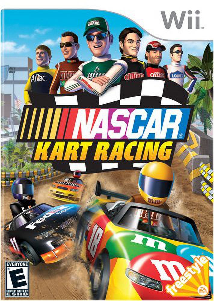Nascar Kart Racing - Nintendo Wii: Experience the Thrill of High-Speed Racing on Your Nintendo Wii Console