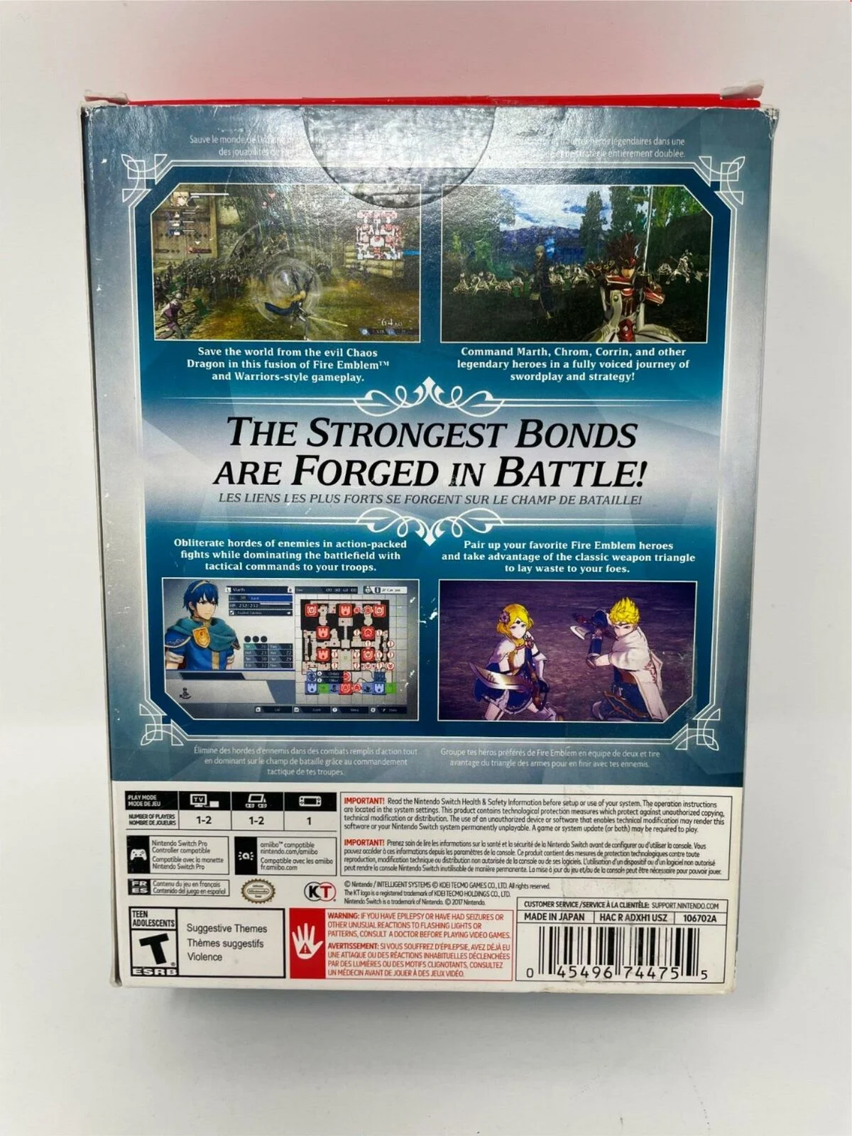 Fire Emblem Warriors - Nintendo Switch [Special Edition Collectors Set] Complete