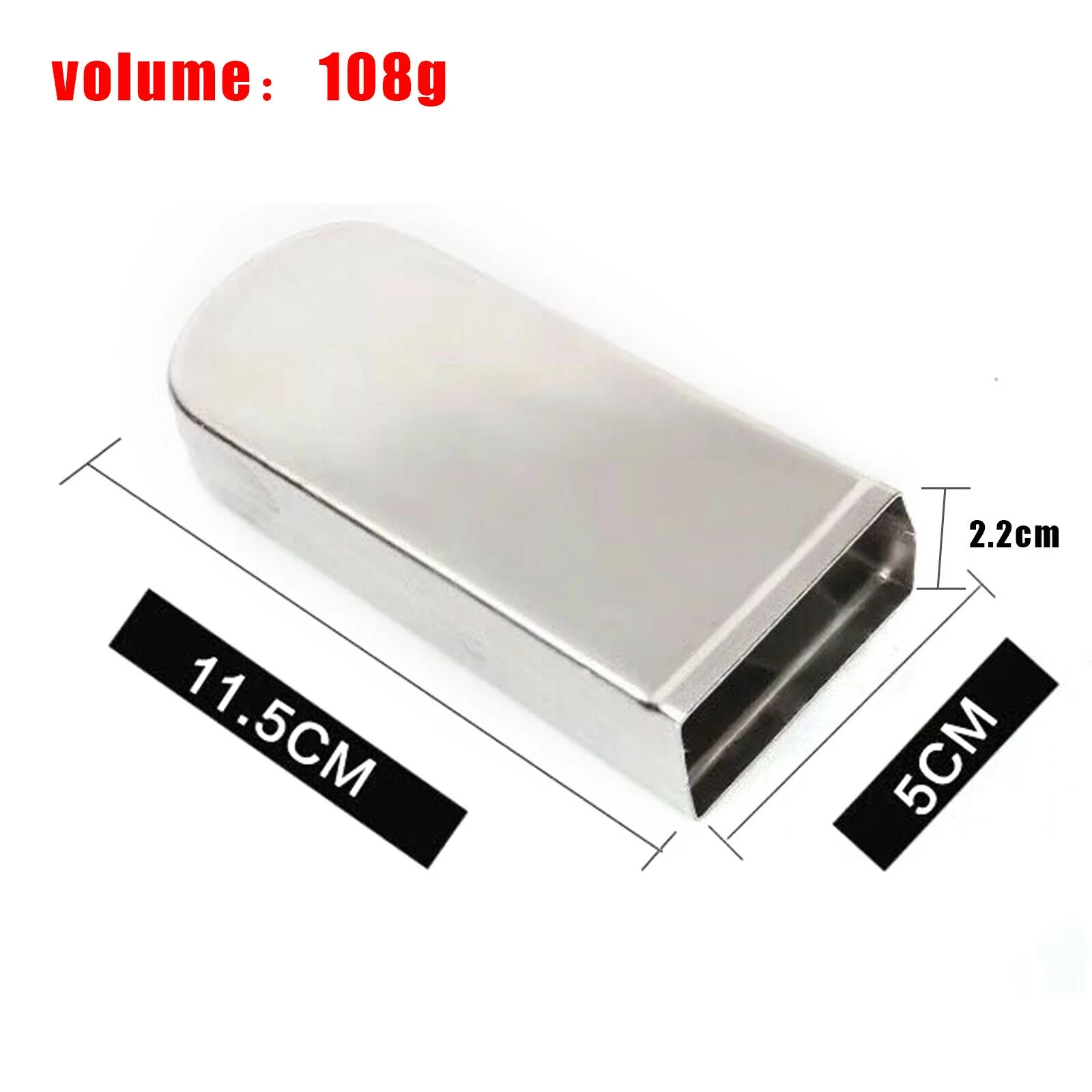 DENEST 20Pcs Ice Cream Mold Ice Popsicle Stick Holder Mold Stainless Steel