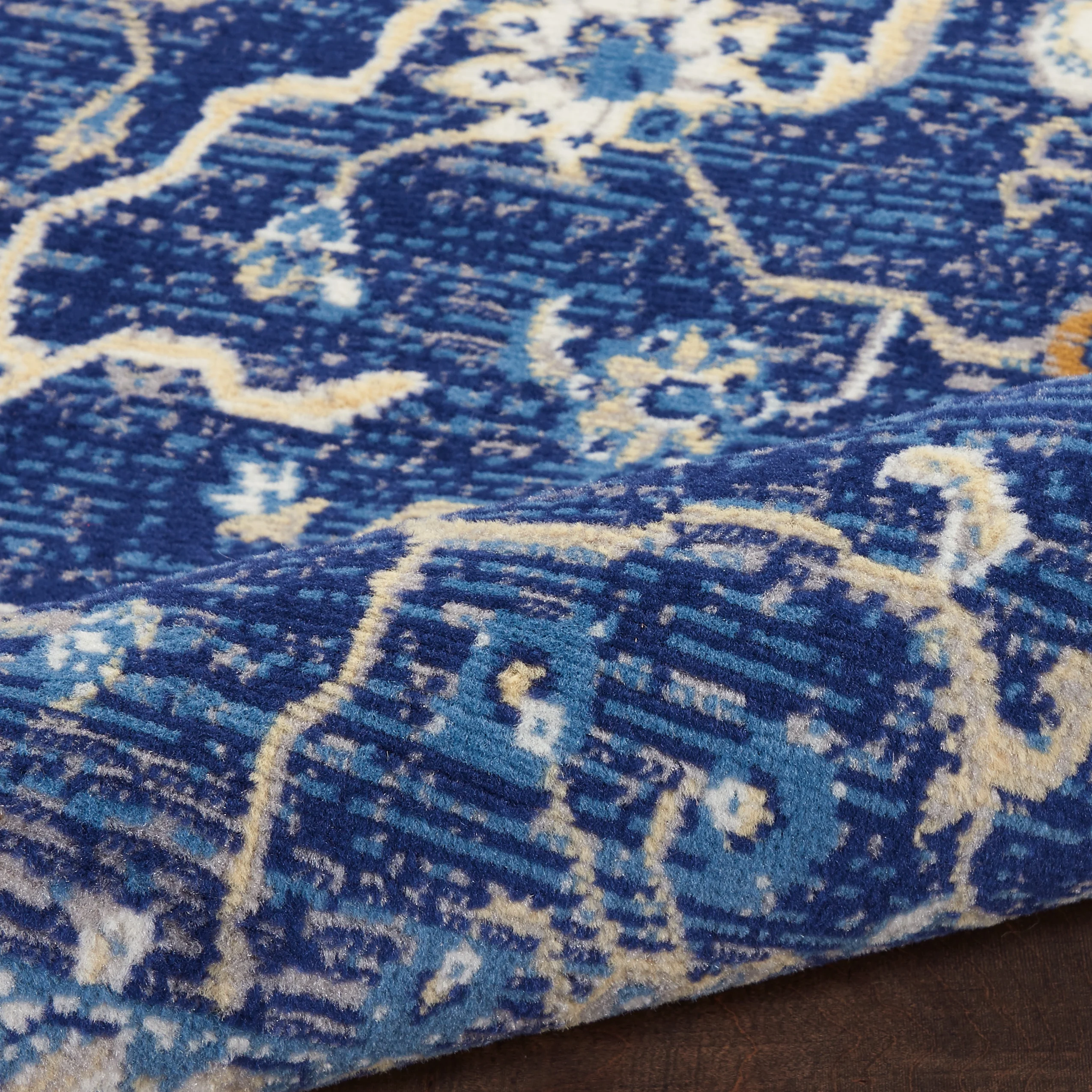 Nourison Grafix Persian Navy 7'10