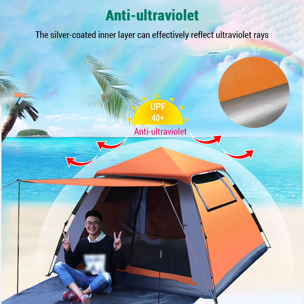 Dadypet tent,Waterproof Tent 3-4 Tent Waterproof TentTent 3-4 Person Instant Setup Tent 3-4 Person Instant Quick Open Tent Qisuo Huiop