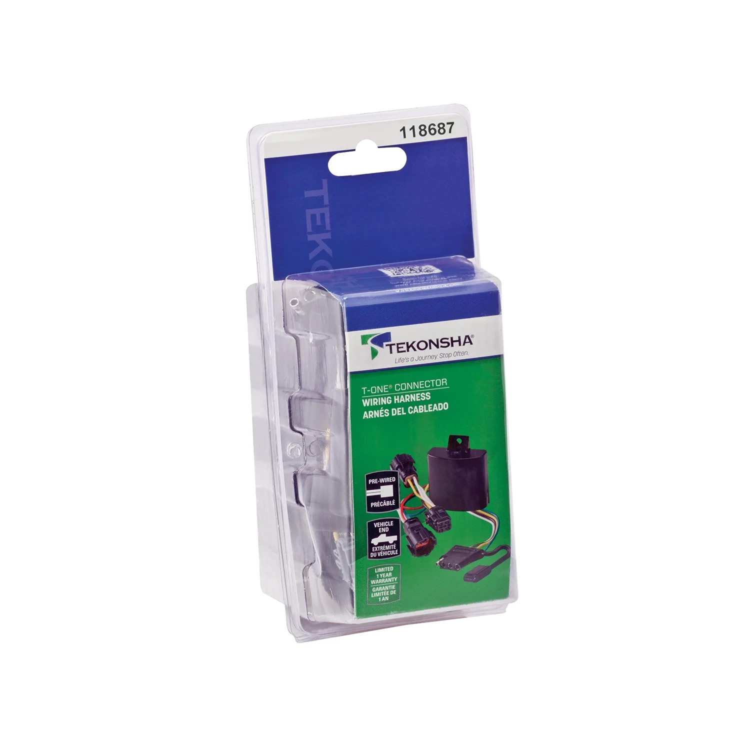 Tekonsha 118687 Tow Harness T-Connector Assembly for Select Land Rover Models Fits select: 2015-2021 LAND ROVER DISCOVERY SPORT