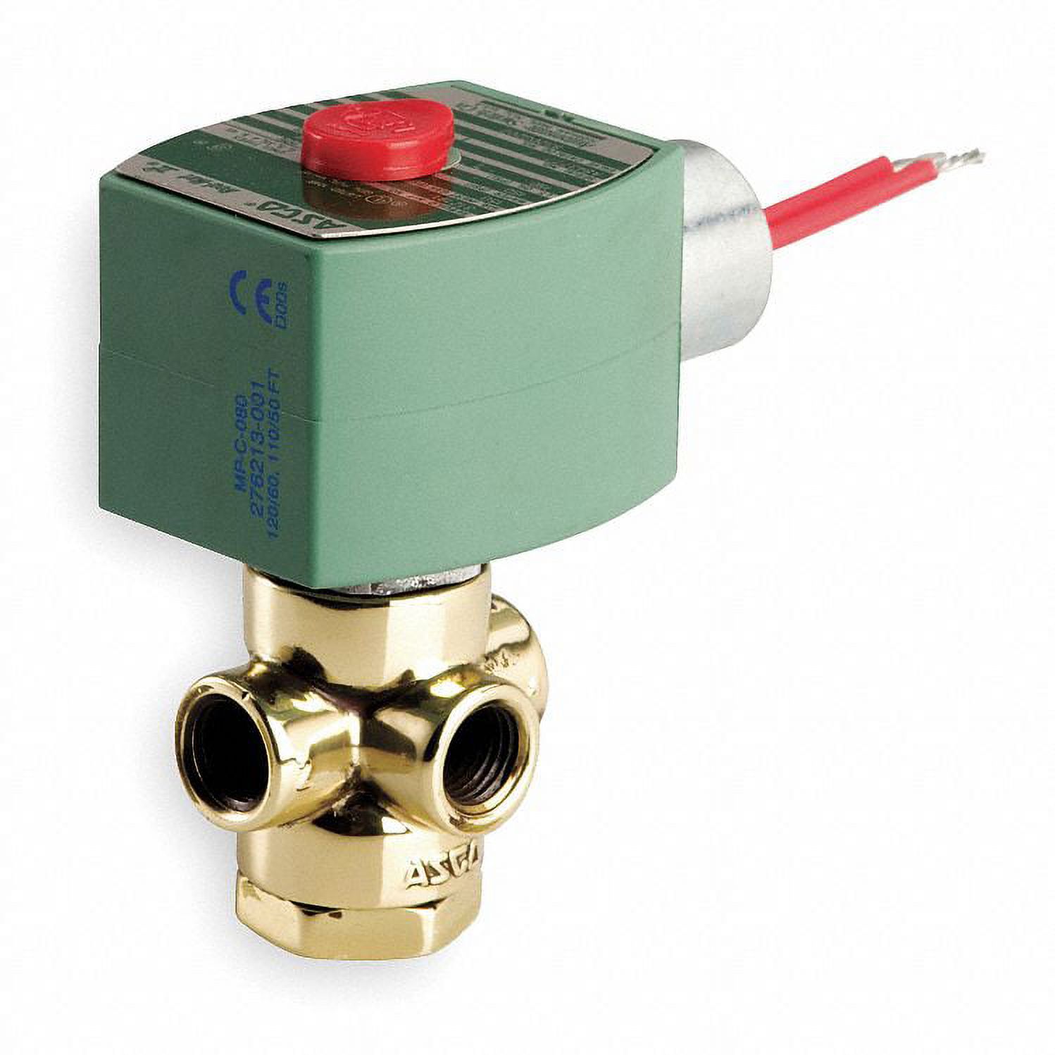 Redhat Quick Exhaust Solenoid Valve,Brass,NC  8320G013