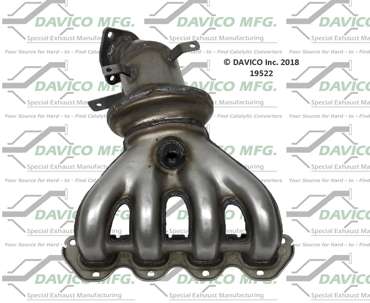 Davico Mfg Catalytic Converter P/N:19522 Fits select: 2011-2015 CHEVROLET CRUZE, 2012-2016 CHEVROLET SONIC