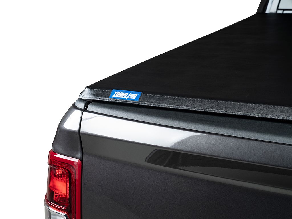 Tonno Pro by RealTruck Hard Fold, Hard Folding Truck Bed Tonneau Cover | HF-264 | Compatible with 2019 - 2023 Chevy/GMC Silverado/Sierra HD 6' 10