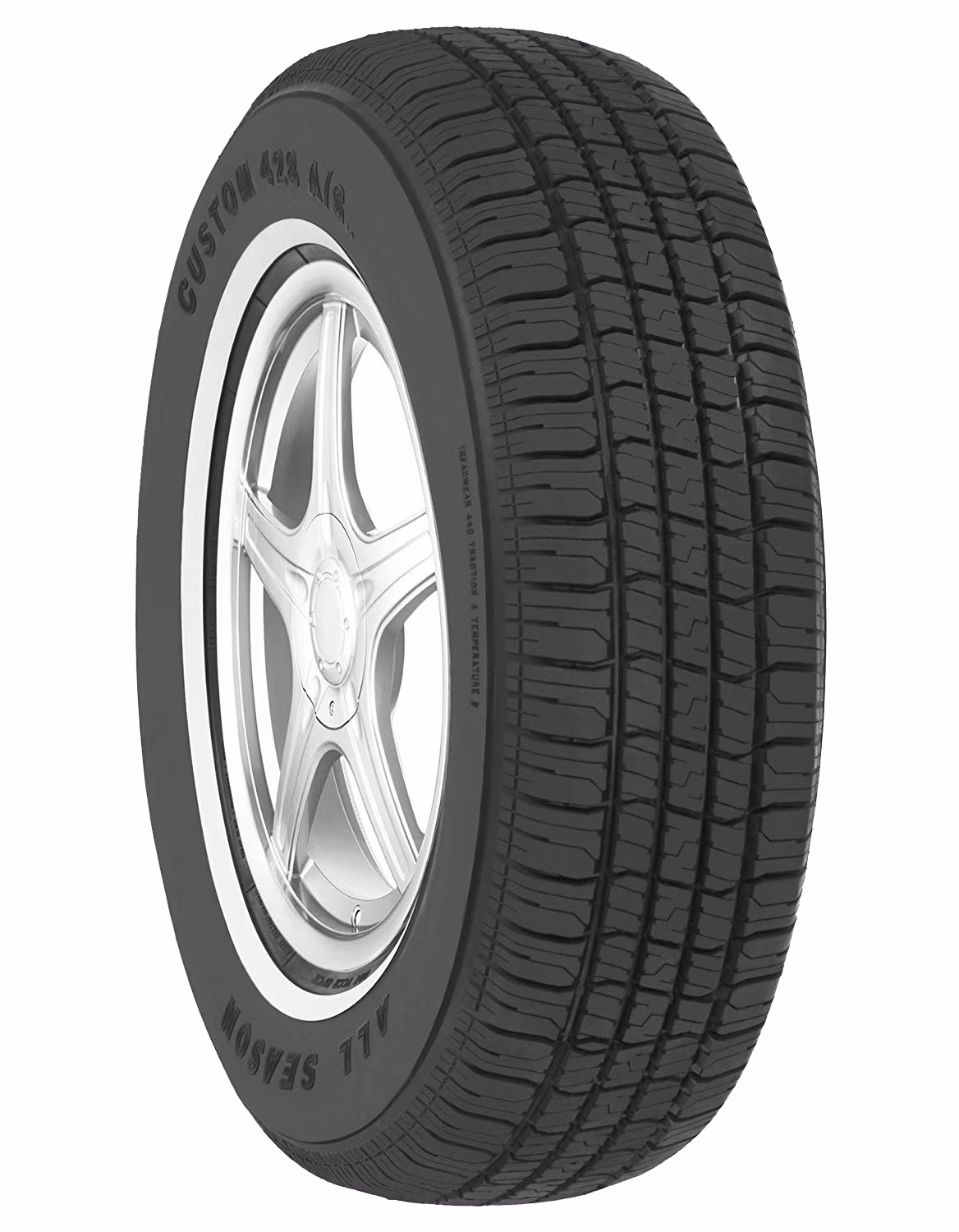 Custom 428 A/S 225/70R15 100S AS All Season Tire