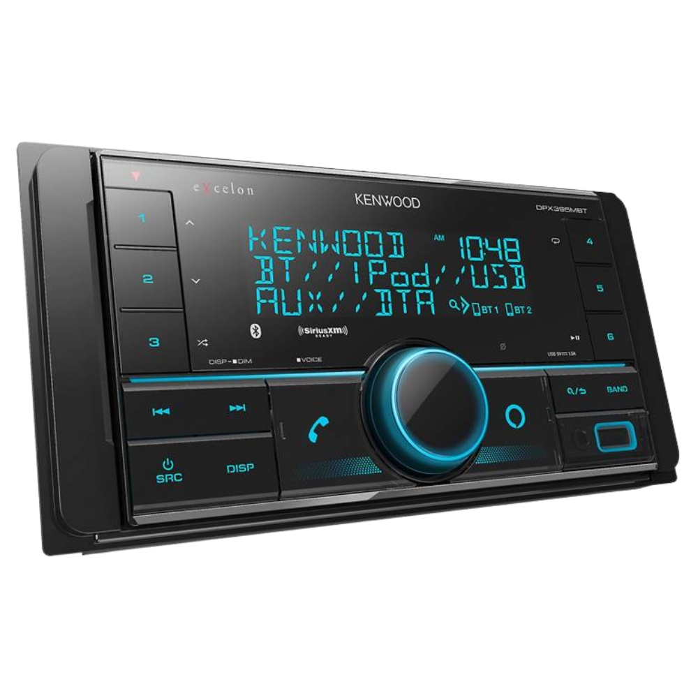 New Kenwood Excelon DPX395MBT Media Receiver (Does Not Play Discs) & SiriusXM Tuner