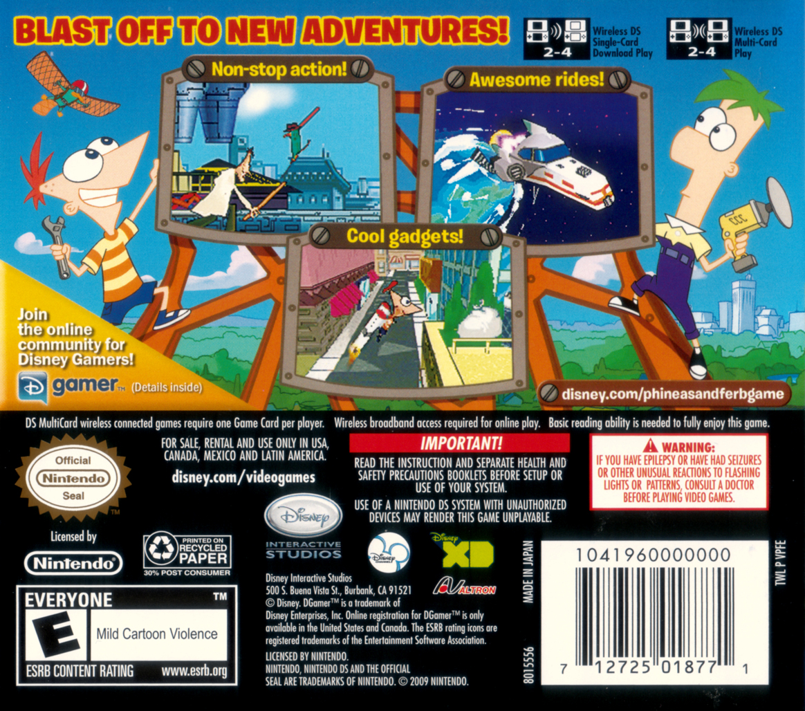 Phineas & Ferb Ride Again