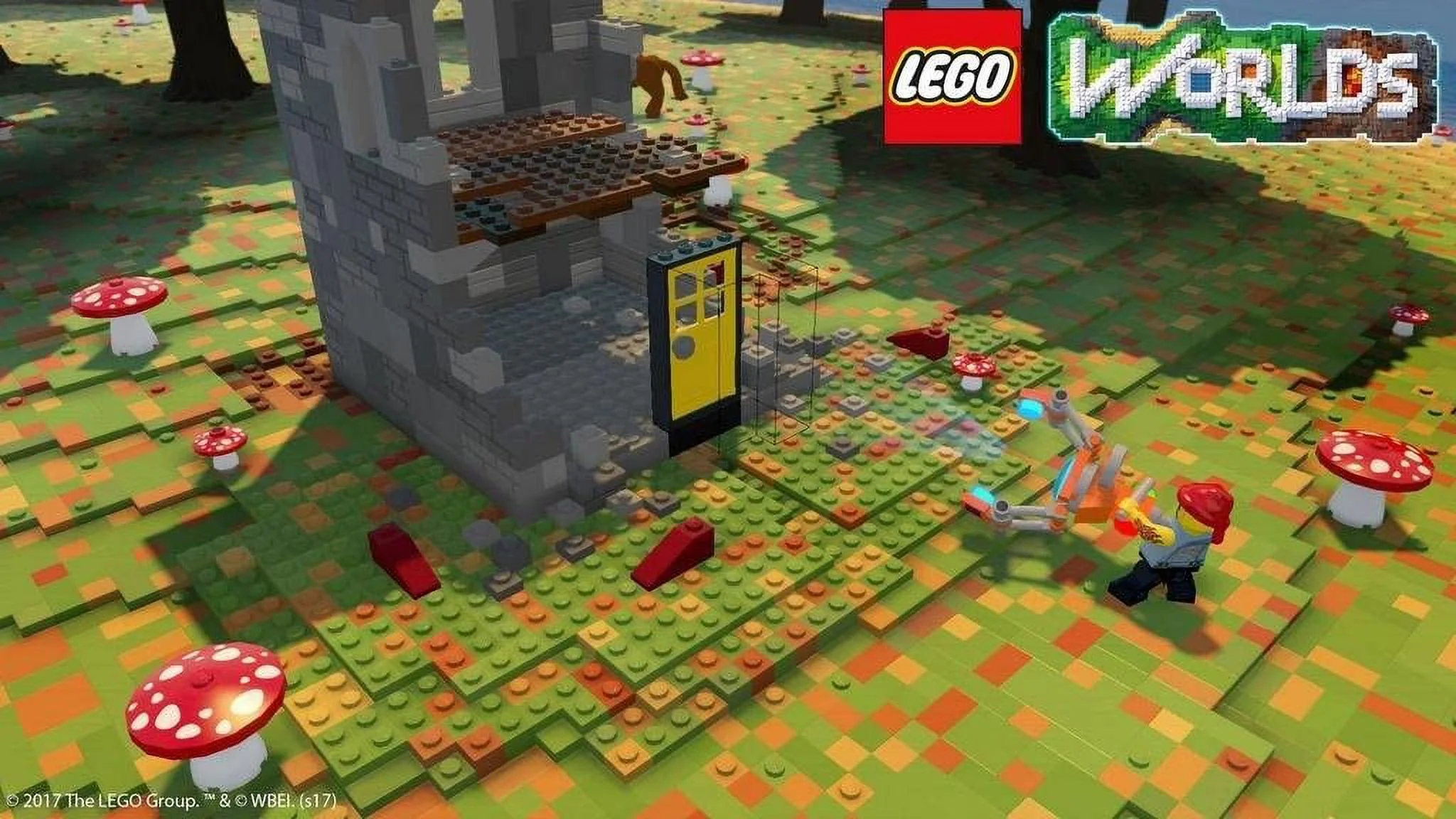 Lego Worlds - Xbox One: Explore Endless Possibilities in the Virtual Lego Universe