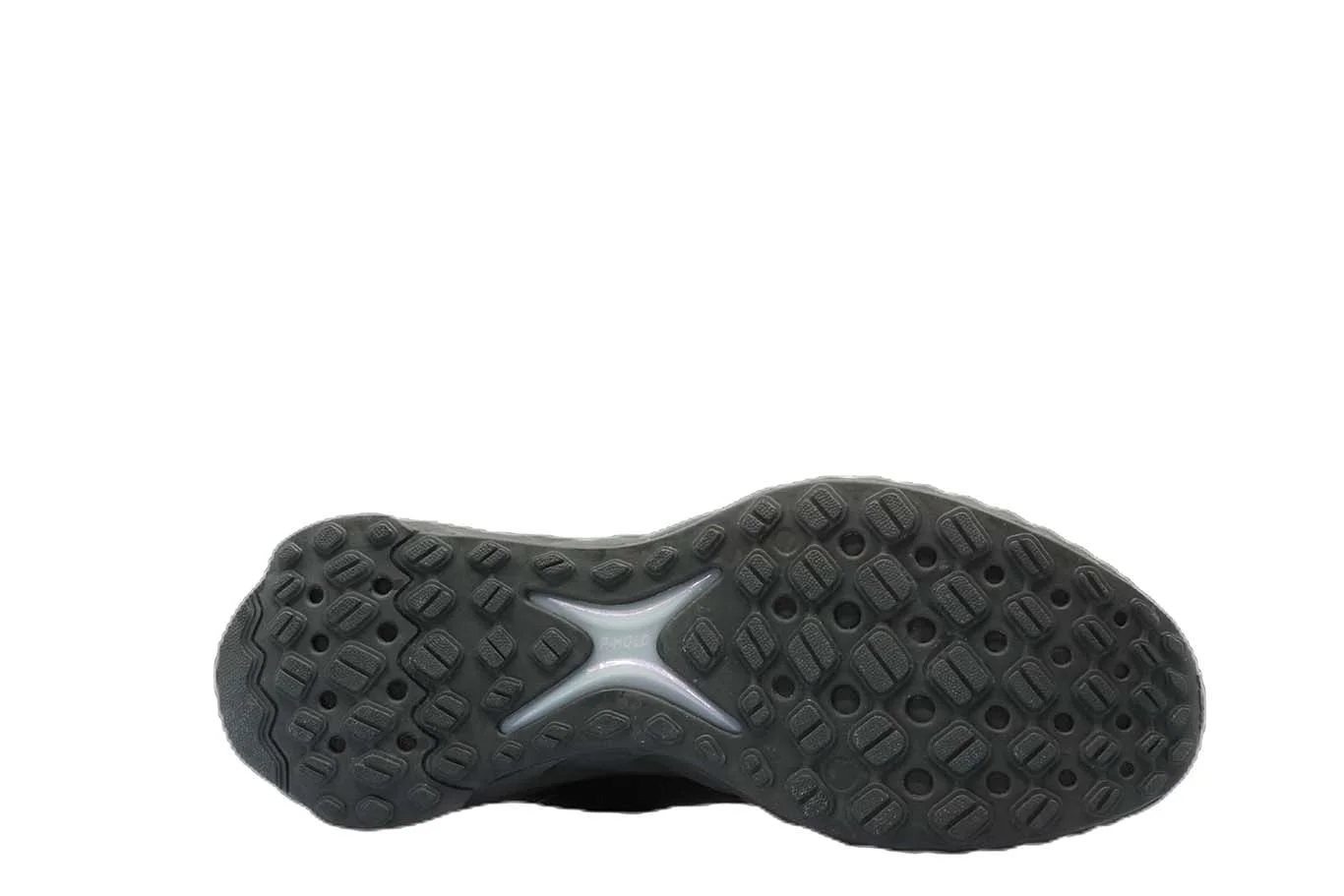 [E92557] Mens Peak Taichi Natural Black Running Shoes - 6