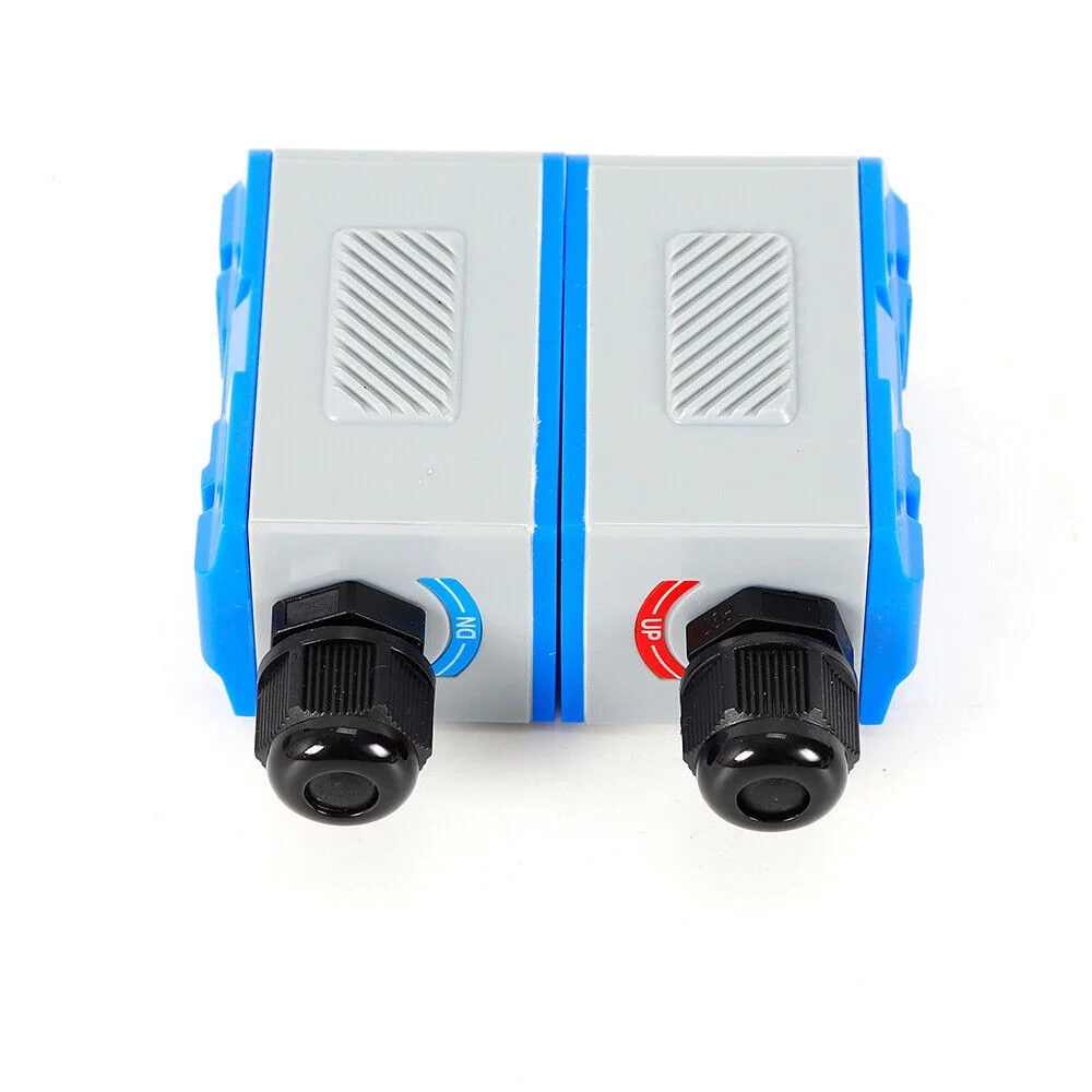 Fichiouy Water Flow Meter Ultrasonic Flowmeter TUF-2000B with TM-1 Transducers DN50-700mm
