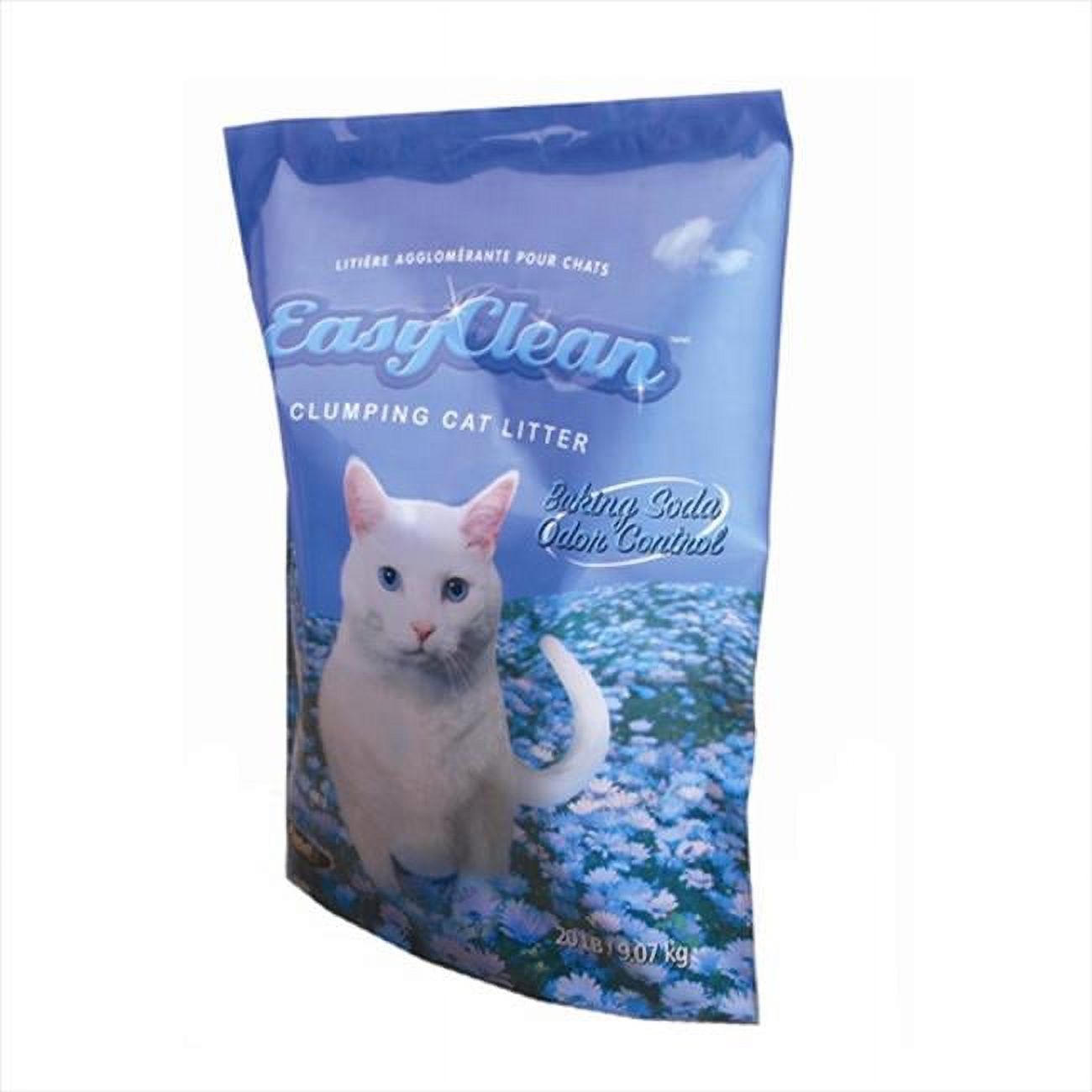 Pstl Ec Scp Litter W-Bsoda 20 - Natural Cat Litter with Baking Soda for Odor Control - 20 lbs.