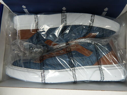 Brothers United Glendale Sz 12 M EU 45 Mens Sneakers Navy Lux Knit BUMK03-NKCOGO