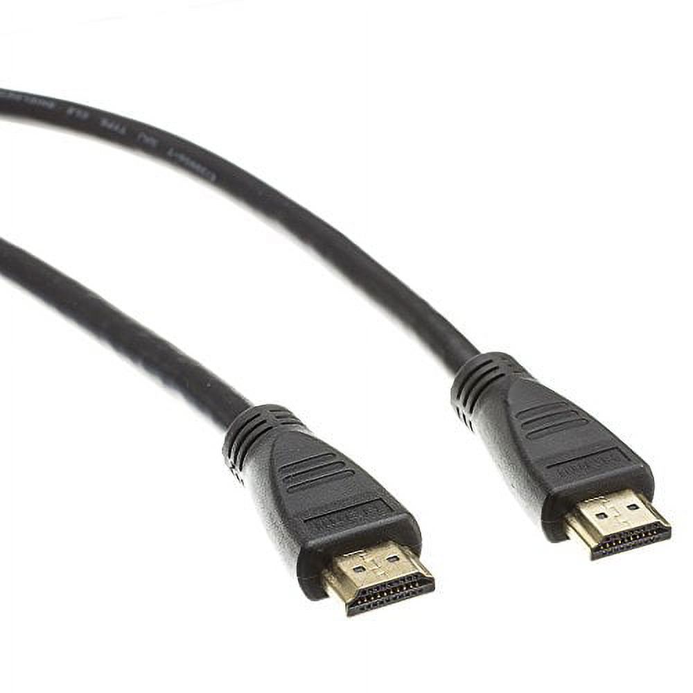 HDMI Cable, High Speed with Ethernet, HDMI Male, 4K, 24 AWG, CL2 rated, 25 foot
