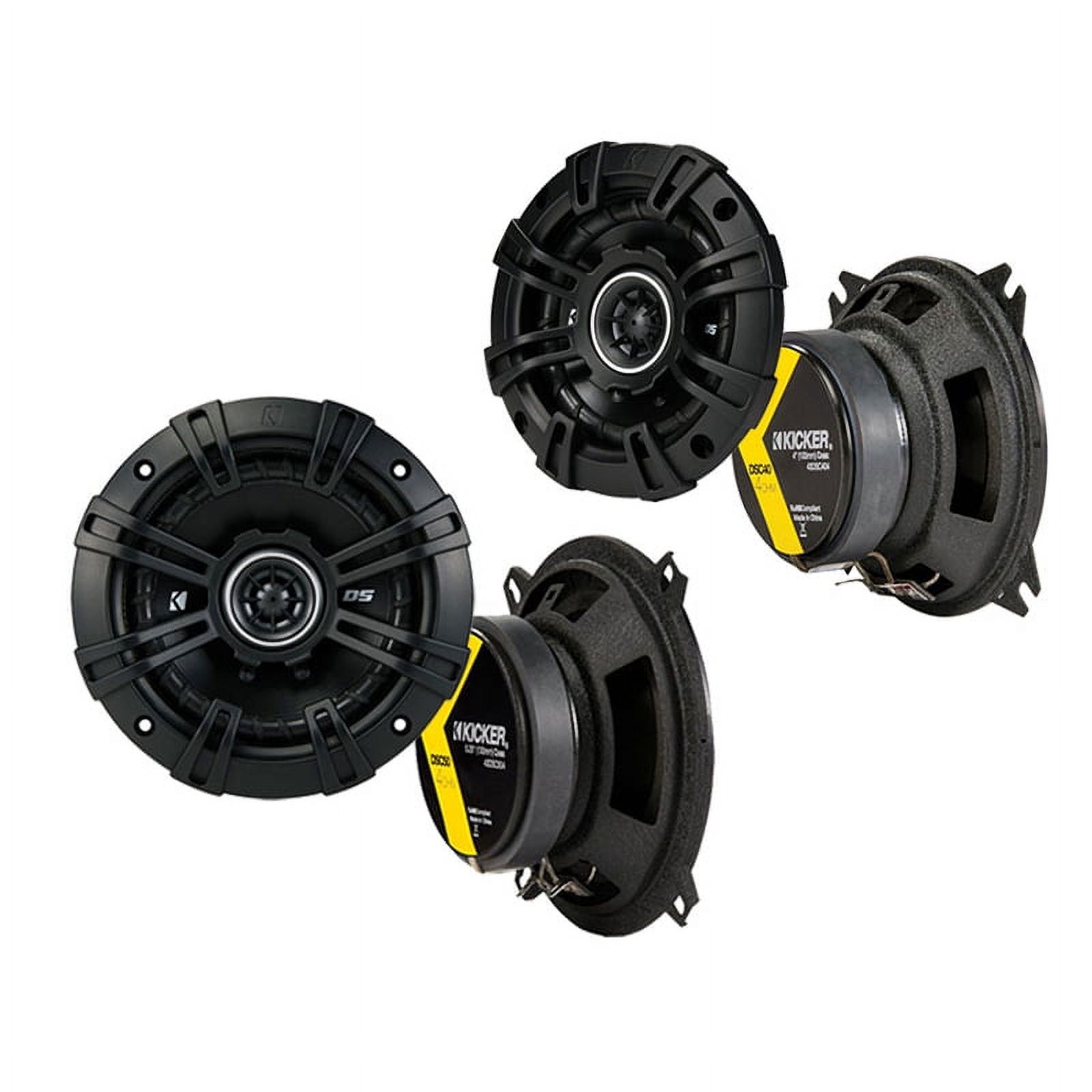 Fit Alfa Romeo Milano 1986-1989 Factory Speaker Upgrade Kicker DSC4 DSC5 Package