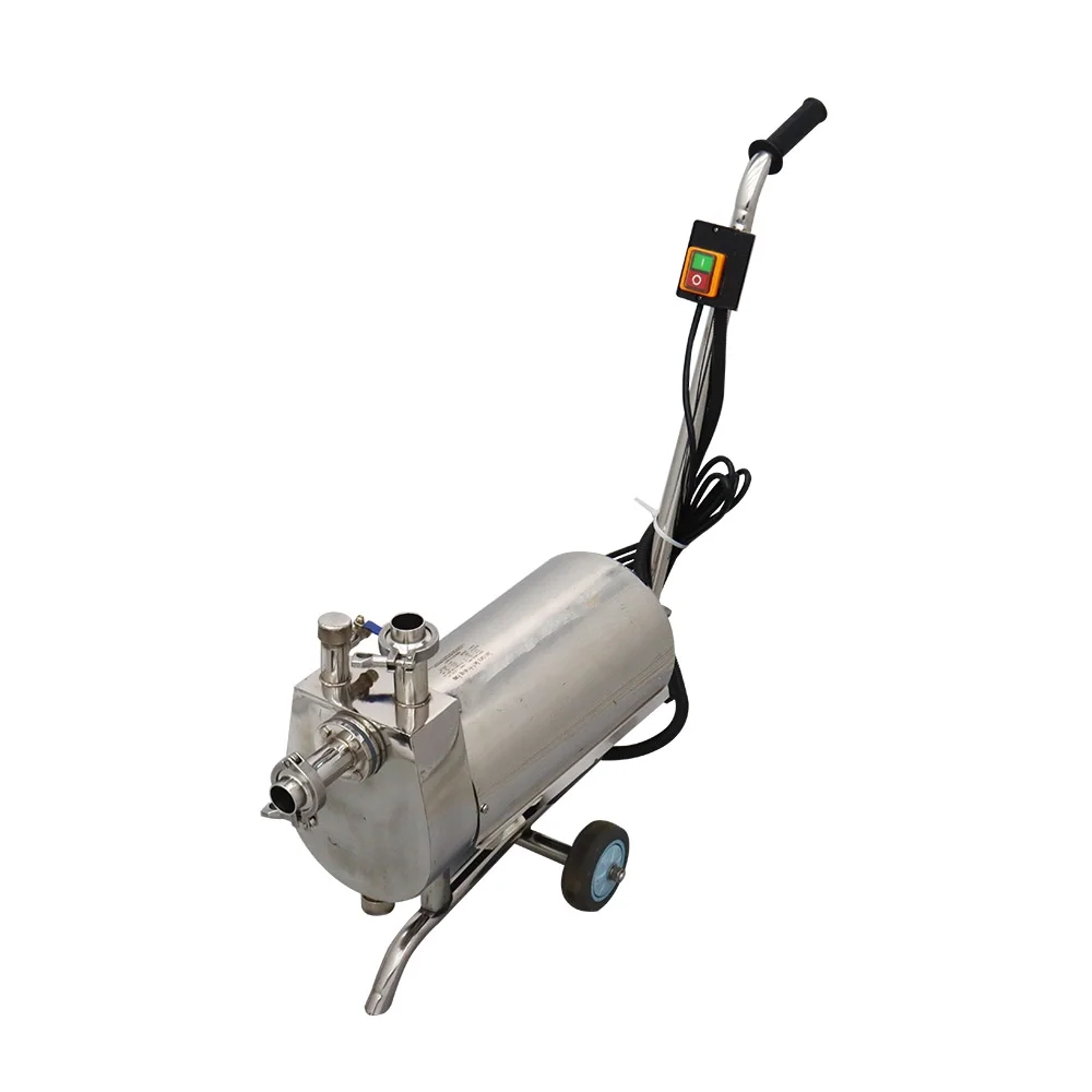 INTSUPERMAI Food Grade Self-priming Pump Sanitary Grade Beverage Pump Self-suction 3 Ton/h