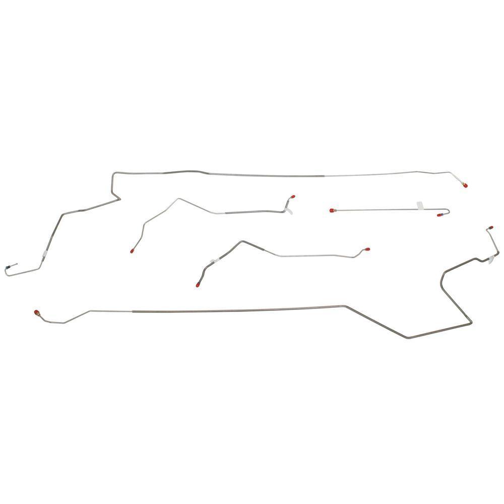 94-95 Honda Accord AWABS, Car, Intermediate Brake Line Kit; Steel-HIN9404OM