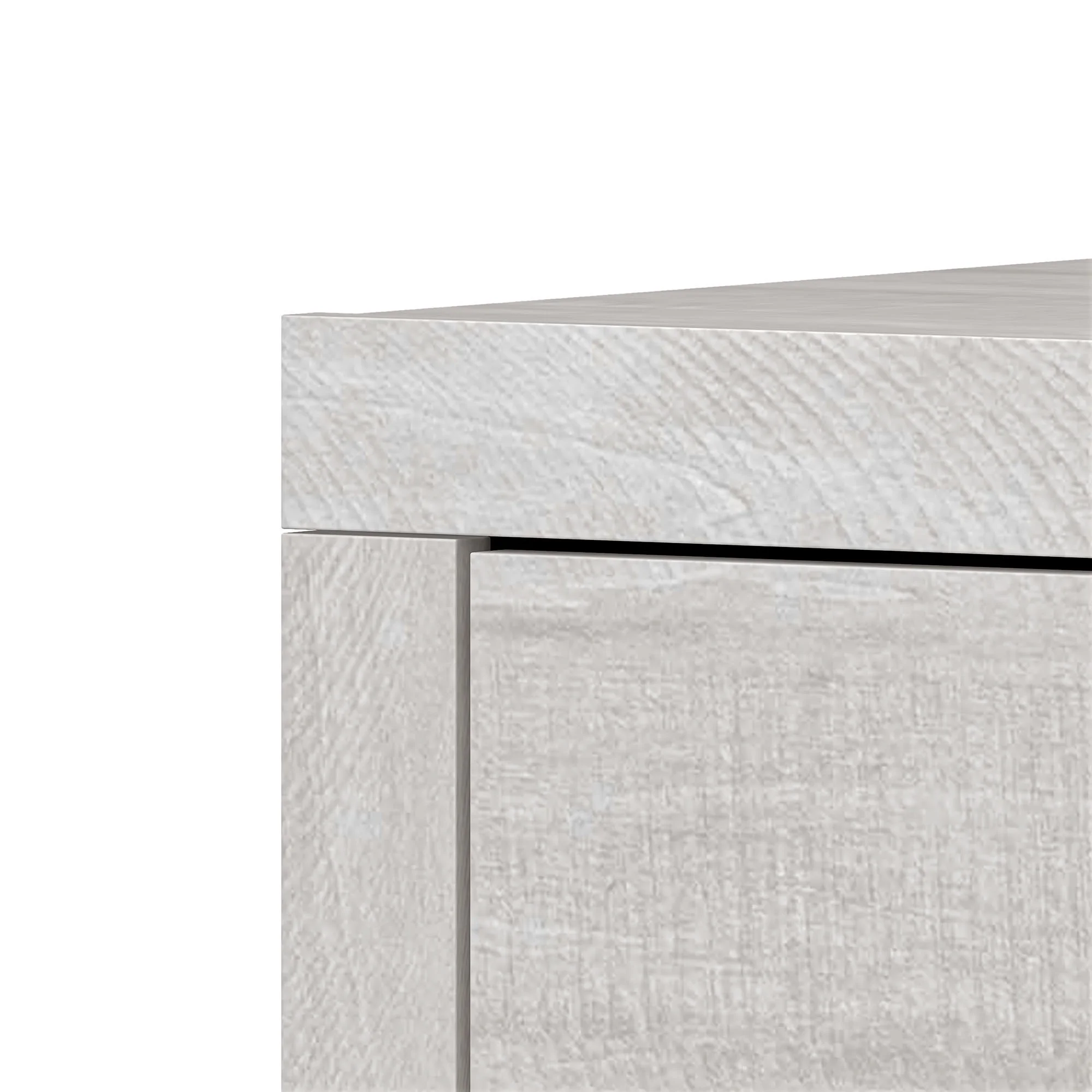 Carlino 6-Drawer Dusty Grey Oak Dresser (31.7 In. X 46.5 In. X 16.3 In.)