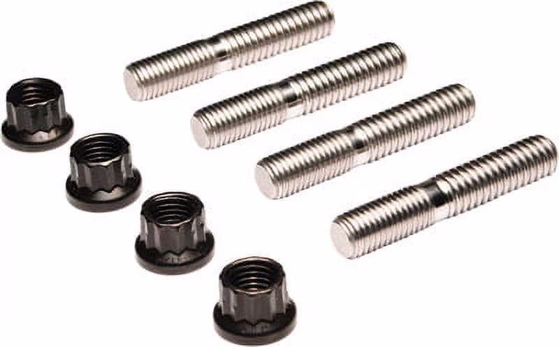 Fueling 3048 Exhaust Studs/Lock Nuts 12-Point Engine Fastener Kit