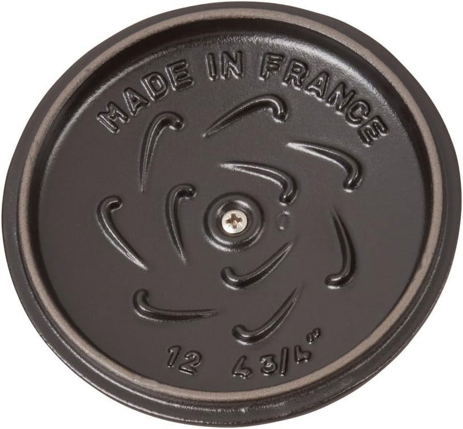 Cast Iron 0.75-Qt Petite French Oven - Matte Black, Made In France